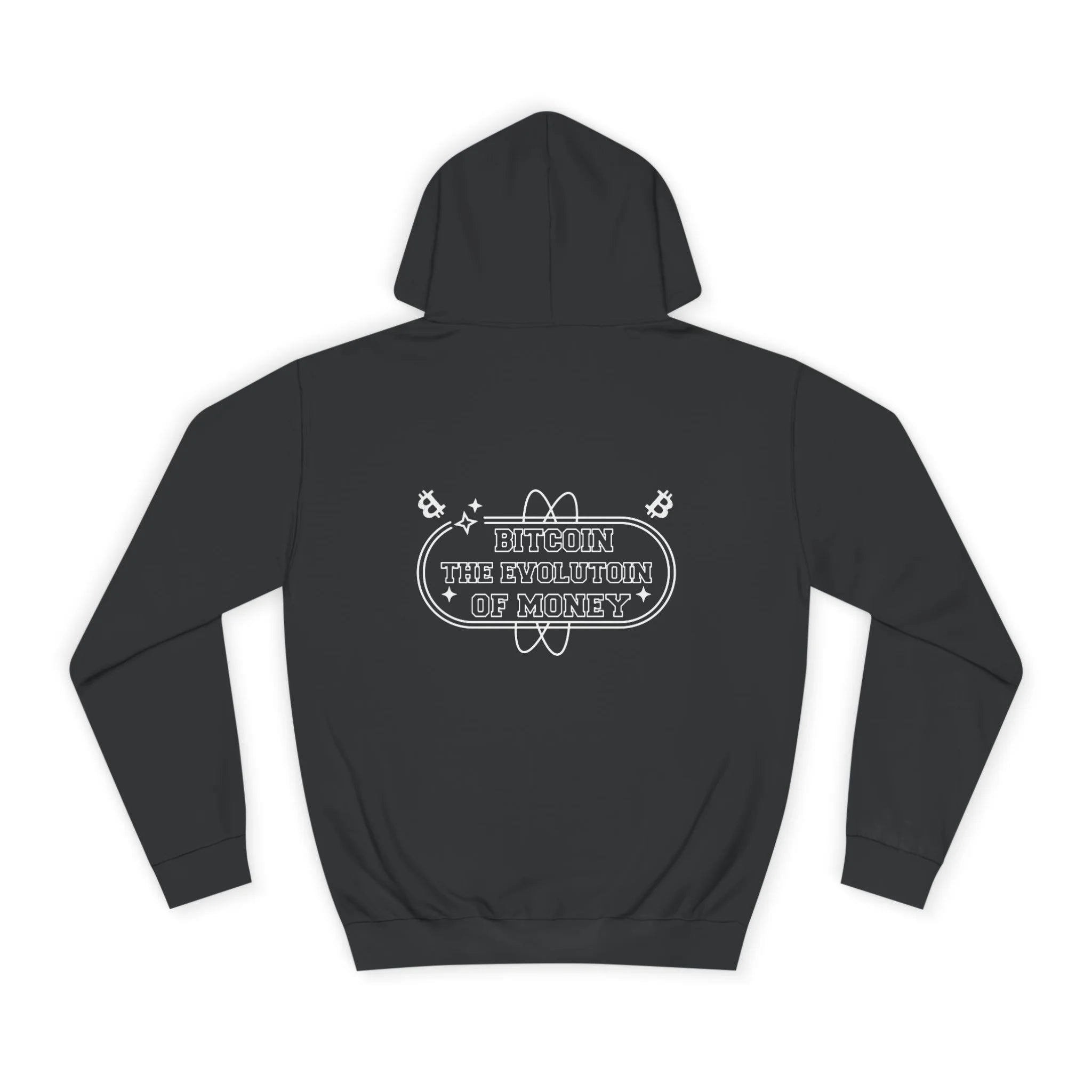 Bitcoin — The Evolution Of Money | Unisex Hoodie {{variant1}} | Bitcoin Apparel
