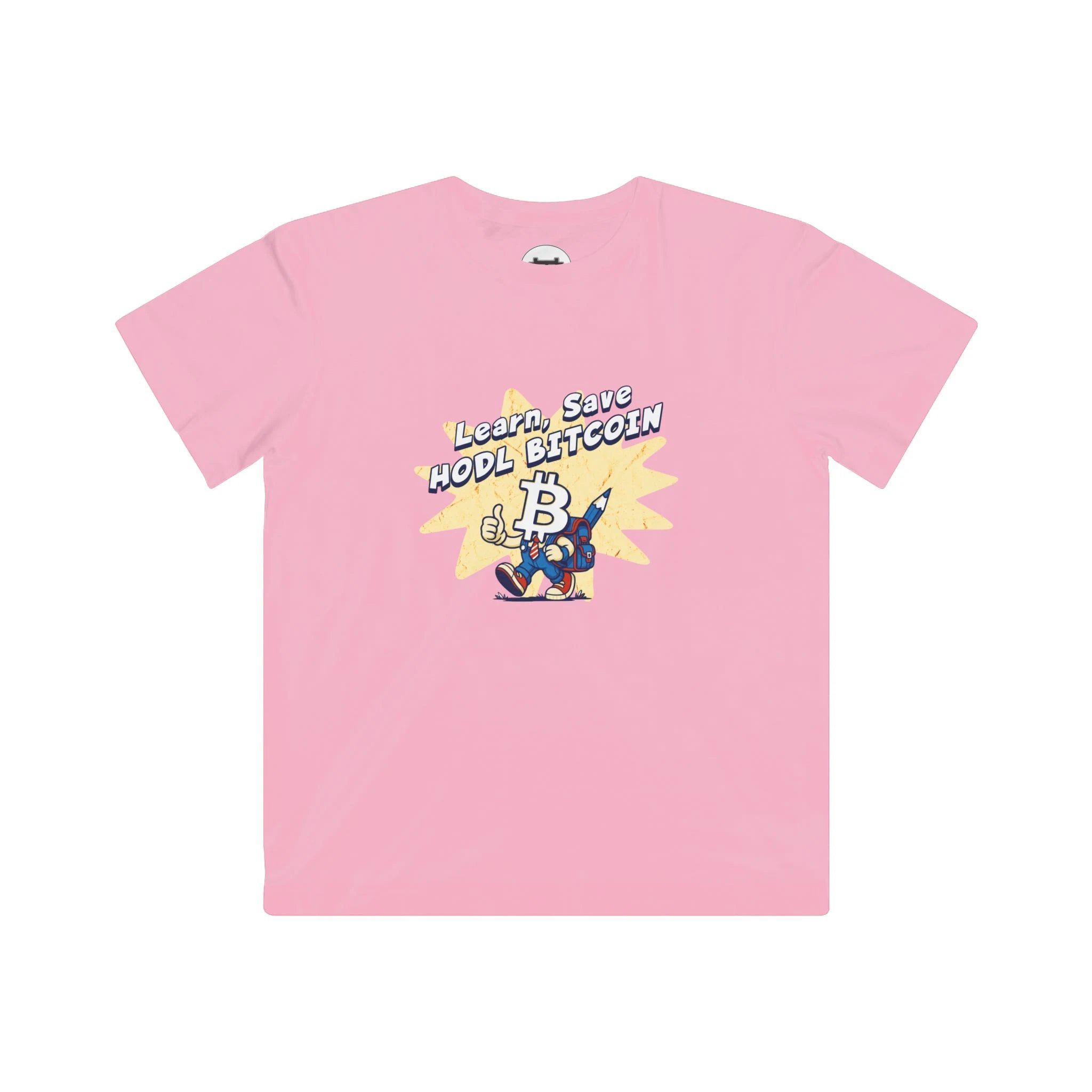 Learn, Save, Hodl Bitcoin | Kids T-Shirt