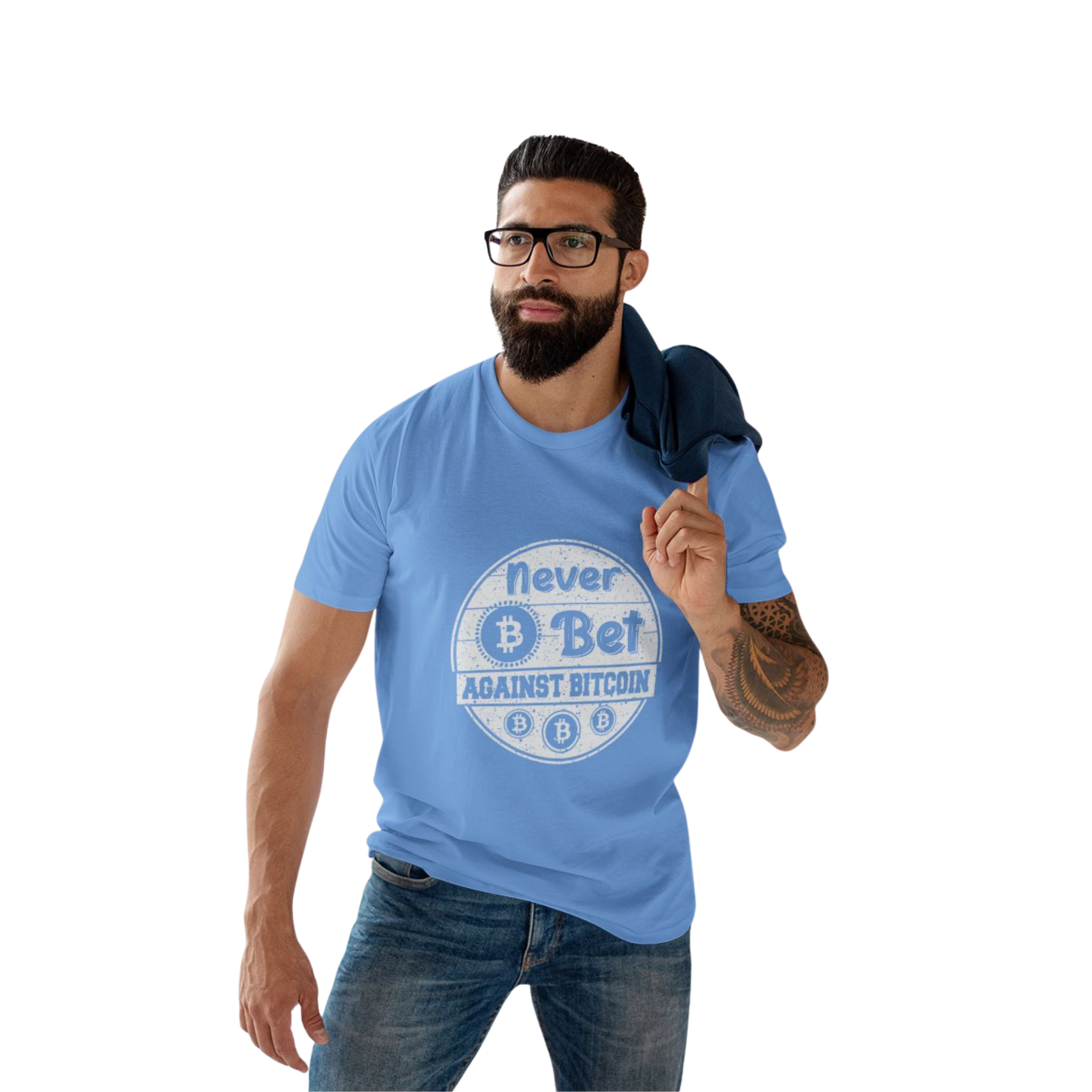 Never Bet Against Bitcoin | T-Shirt {{variant1}} | Bitcoin Apparel