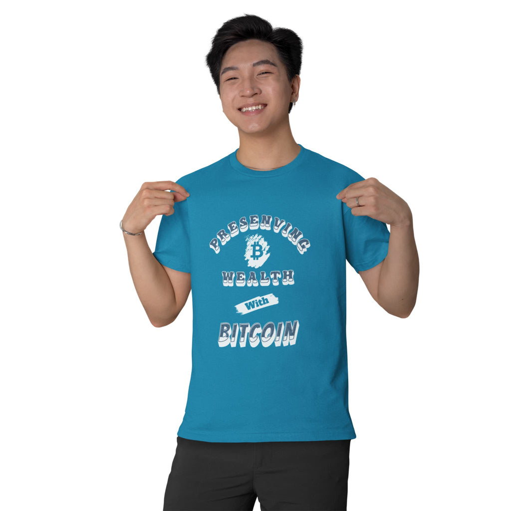 Preserving Wealth With Bitcoin | T-Shirt {{variant1}} | Bitcoin Apparel