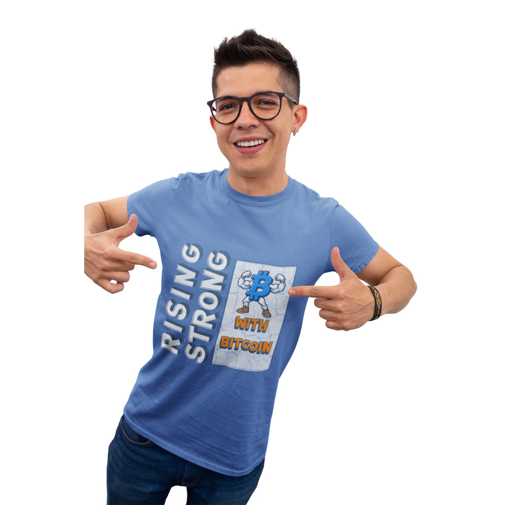 Rising Strong with Bitcoin | Youth T-Shirt