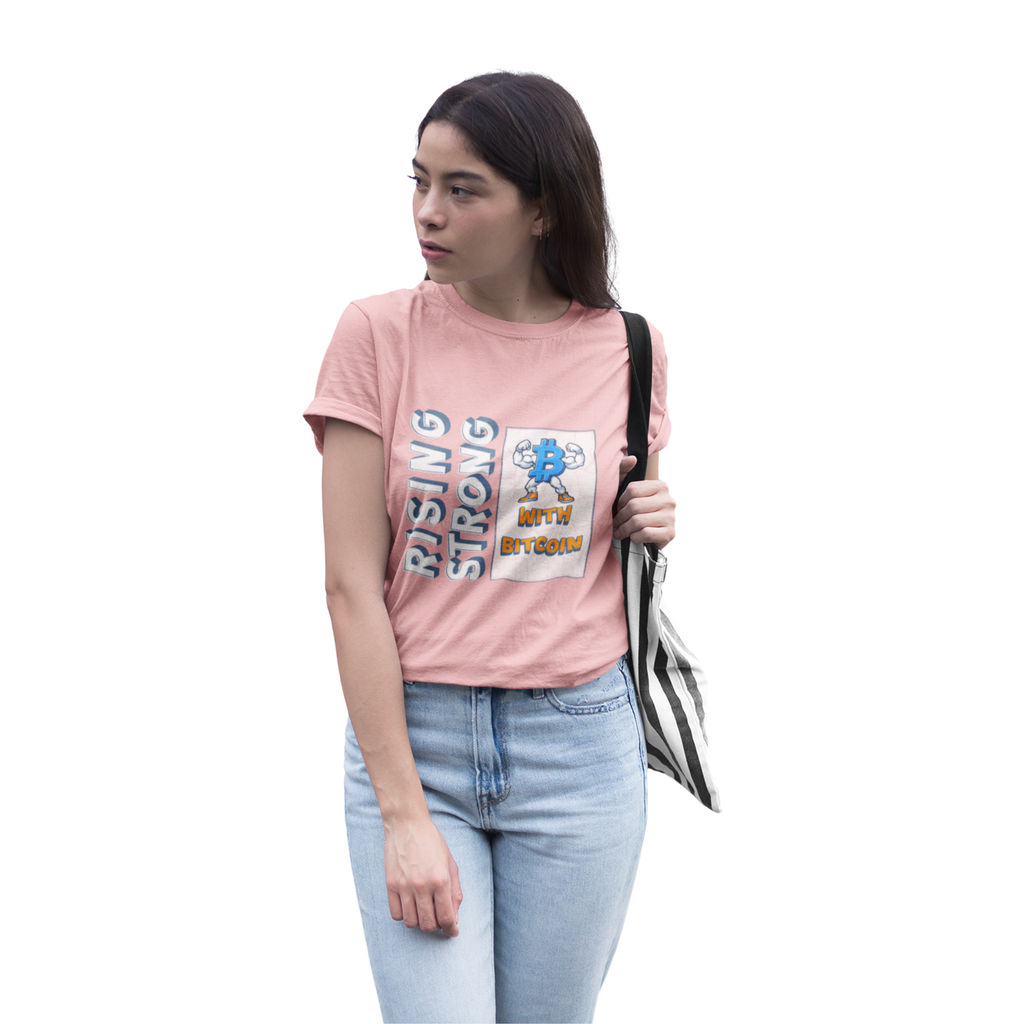 Rising Strong with Bitcoin | Youth T-Shirt