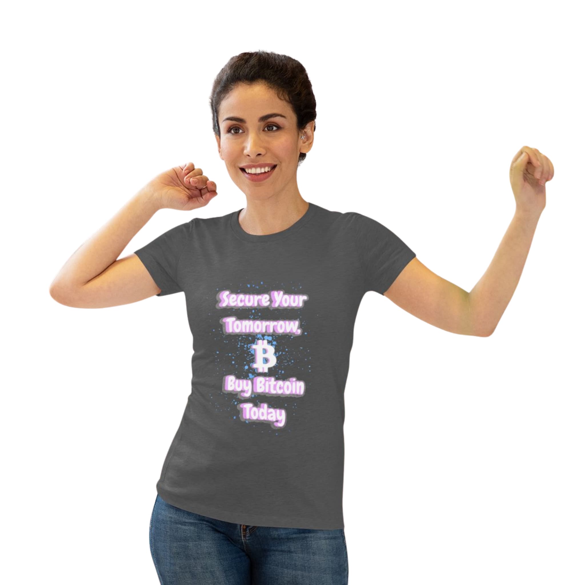Secure Your Tomorrow Buy Bitcoin Today | Women's Tee