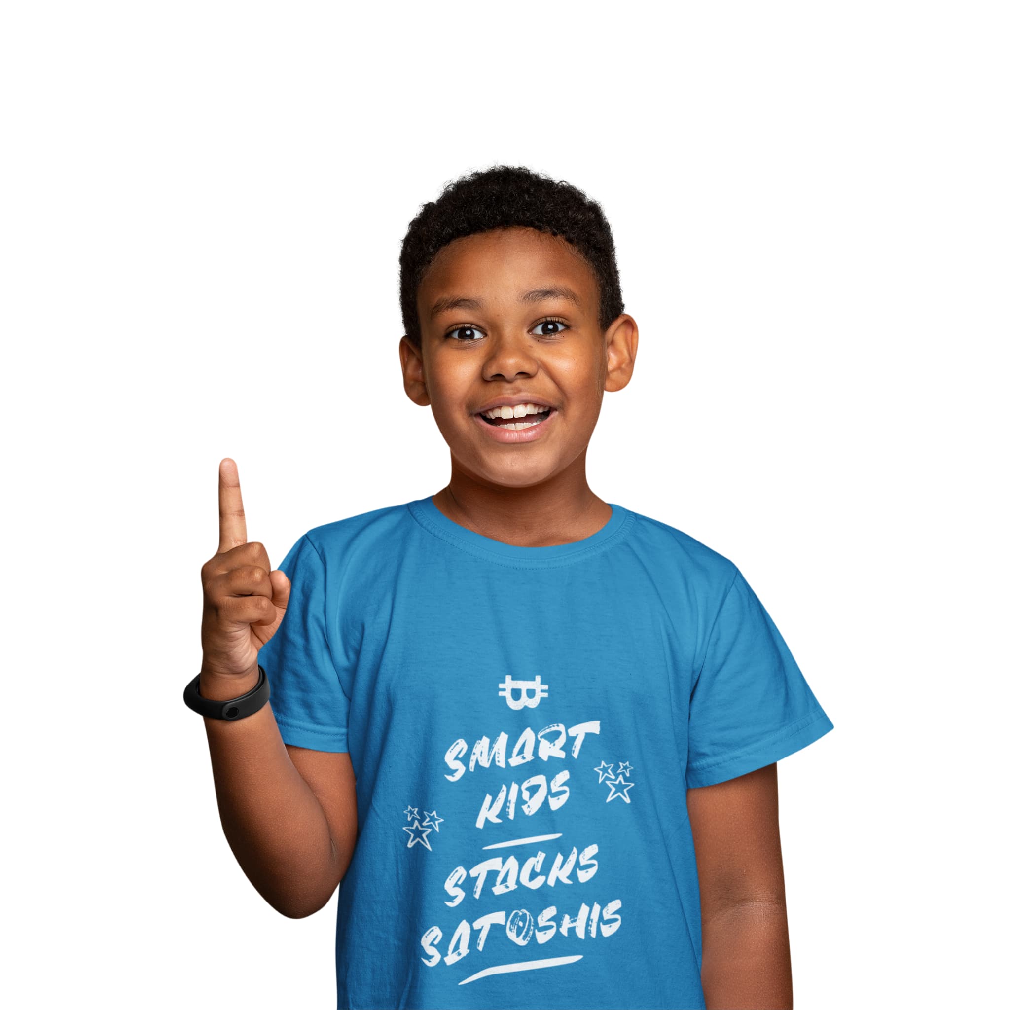 Smart Kids Stack Satoshis | Kids T-Shirt