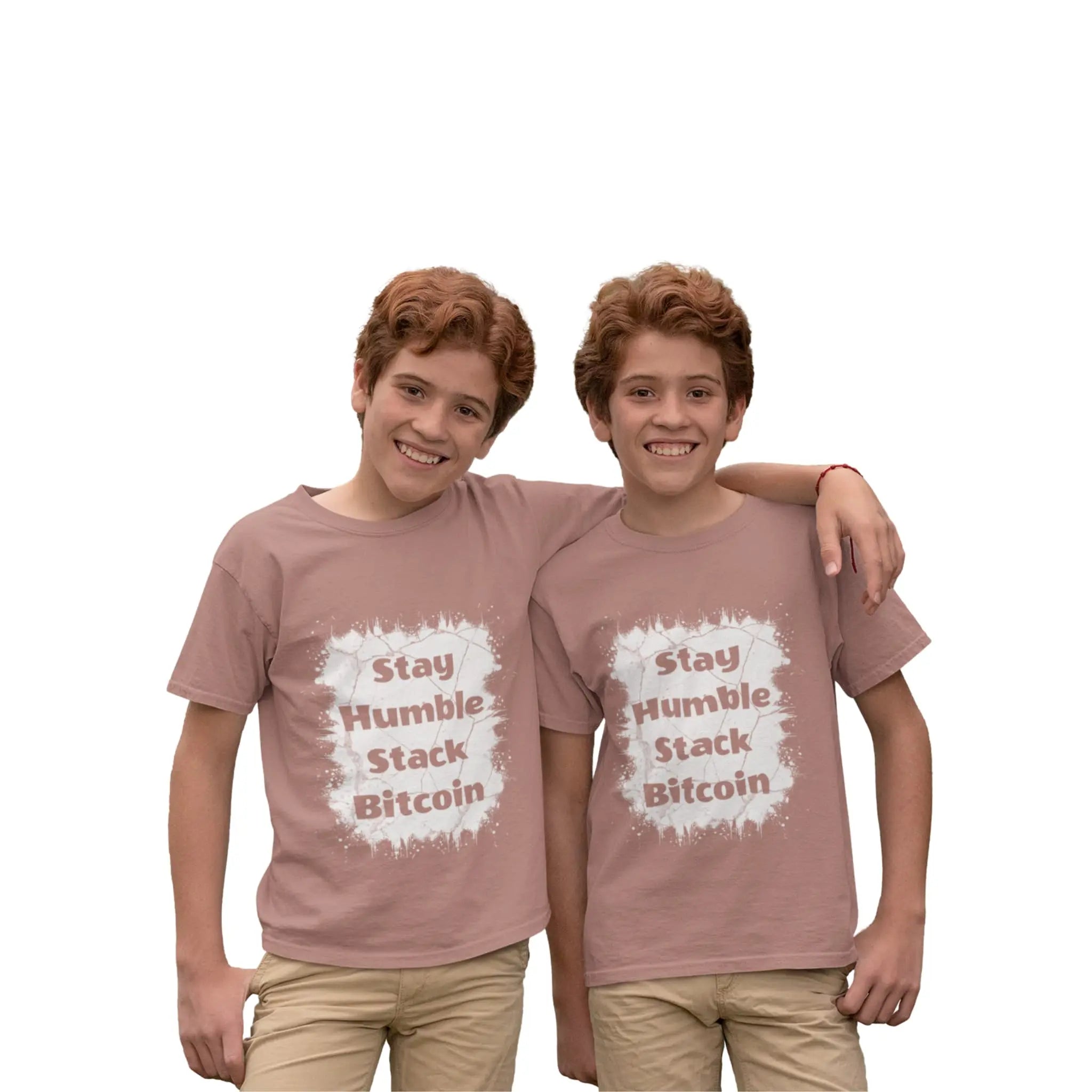 Stay Humble — Stack Bitcoin | Youth T-Shirt {{variant1}} | Bitcoin Apparel